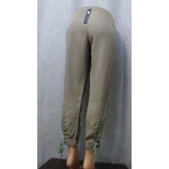 DO+BE Women’s Drawstring detailing Tencel Joggers, Size L, Olive - Picture 4 of 12